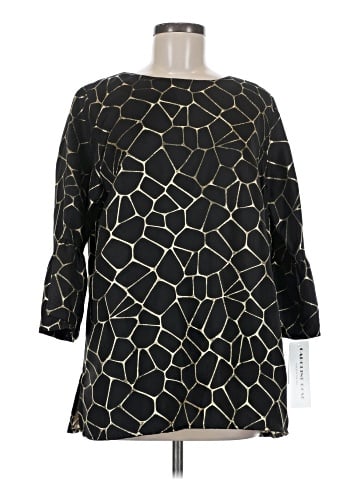 Caroline Rose 3/4 Sleeve Blouse (view 1)