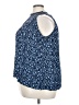 Lane Bryant 100% Rayon Blue Sleeveless Blouse Size 24 - photo 5