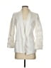 LC Lauren Conrad 100% Polyester Ivory Blazer Size 4 - photo 1