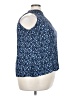 Lane Bryant 100% Rayon Blue Sleeveless Blouse Size 24 - photo 4