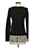 Ann Taylor LOFT 100% Cotton Animal Print Black Pullover Sweater Size XS - photo 2