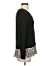 Ann Taylor LOFT 100% Cotton Animal Print Black Pullover Sweater Size XS - photo 4