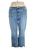 Paige Hearts Blue Jeans Size 24 - photo 1