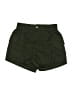 Shein 100% Polyester Solid Green Cargo Shorts Size 2 - photo 1