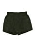 Shein 100% Polyester Solid Green Cargo Shorts Size 2 - photo 2