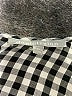 Daniel Rainn 100% Rayon Houndstooth Black 3/4 Sleeve Blouse Size L - photo 7