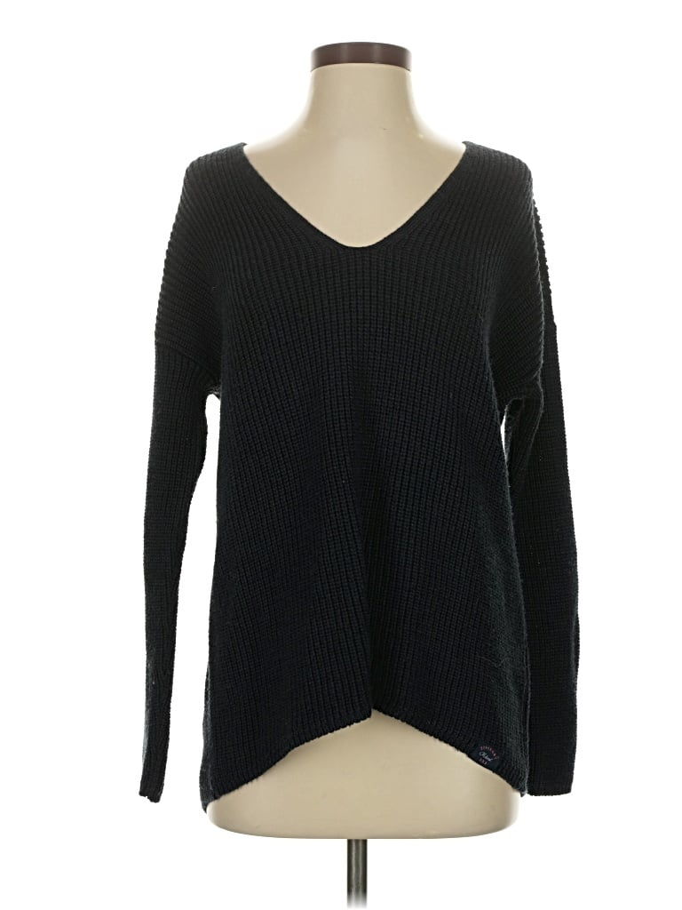 Pre-owned Superdry Pullover Sweater In Black