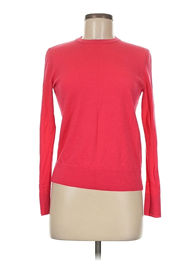 Pre-owned Lk Bennett Wool Pullover Sweater In Red