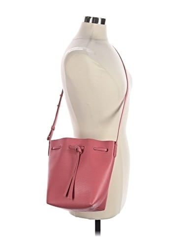 Mansur Gavriel Saffiano Leather Bucket Bag (view 2)
