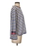 CAbi Stripes Blue Pullover Sweater Size S - photo 4