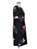 Ellen Tracy Graphic Black Casual Dress Size 10 - photo 4