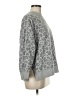 Gap Animal Print Gray Pullover Sweater Size M - photo 4