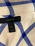 J.Crew 100% Cotton Plaid Blue Long Sleeve Button-Down Shirt Size 00 - photo 7