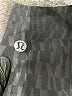 Lululemon Athletica Animal Print Black Athletic Shorts Size 2 - photo 3