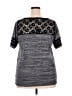 Torrid Gray Short Sleeve Top Size 2X Plus (2) - photo 2