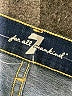 7 For All Mankind Color Block Blue Jeans Size 29 waist - photo 7