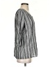 Chloe+Rene Gray 3/4 Sleeve Blouse Size S - photo 4