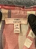 Como Vintage 100% Rayon Plaid Pink 3/4 Sleeve Blouse Size L - photo 7