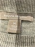 Banana Republic 100% Polyester Argyle Silver Pullover Sweater Size M - photo 7