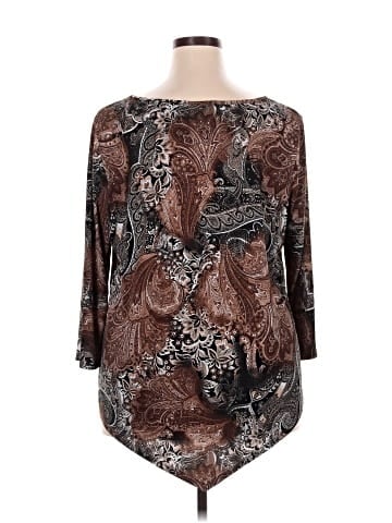 Amana 3/4 Sleeve Blouse (view 2)