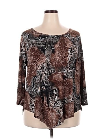 Amana 3/4 Sleeve Blouse (view 1)