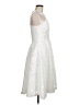 Vera Wang White Cocktail Dress Size 6 - photo 4