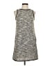 Ann Taylor LOFT Tweed Gray Casual Dress Size XS - photo 1