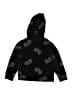 Old Navy Hearts Black Zip Up Hoodie Size 6 - 7 - photo 2
