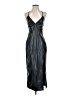 Zara 100% Polyester Metallic Black Cocktail Dress Size S - photo 1