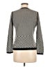 Banana Republic 100% Cotton Chevron-herringbone Black Pullover Sweater Size M - photo 2