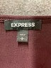 Express Burgundy Long Sleeve Top Size L - photo 7