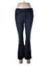 Ann Taylor LOFT Outlet Chevron-herringbone Blue Jeans Size 6 (petite) - photo 1