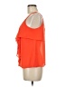 Skies Are Blue 100% Polyester Orange Sleeveless Blouse Size 8 - photo 5