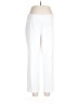 Investments Solid White Casual Pants Size 12s - photo 1