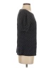 Banana Republic 100% Polyester Polka Dots Black Short Sleeve Top Size S - photo 4
