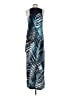 Trina Turk 100% Polyester Graphic Blue Casual Dress Size 0 - photo 2