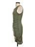 Leith Solid Green Casual Dress Size XS - photo 5