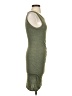 Leith Solid Green Casual Dress Size XS - photo 4