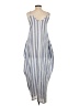Shein Stripes Blue Casual Dress Size XS - photo 2