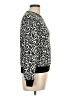 Rebecca Taylor Animal Print Black Pullover Sweater Size 10 - photo 4