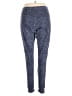 Basic Editions Animal Print Blue Active Pants Size XXL - photo 2