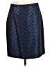 Unbranded 100% Polyester Paisley Blue Formal Skirt Size 6 - photo 1