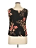 Emma James 100% Polyester Black Sleeveless Blouse Size 14 - photo 2