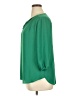 Pleione 100% Polyester Green 3/4 Sleeve Blouse Size XL - photo 5
