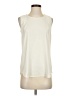 Ann Taylor 100% Polyester Ivory Sleeveless Blouse Size XS - photo 1