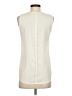 Ann Taylor 100% Polyester Ivory Sleeveless Blouse Size XS - photo 2