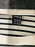 Shein Stripes Ivory Short Sleeve Top Size 2 - photo 7