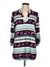 Assorted Brands Teal Long Sleeve Blouse Size L - photo 1
