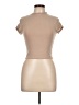 CEFIAN Tan Short Sleeve Turtleneck Size L - photo 1