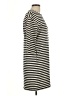 Uniqlo Stripes Black Ivory Casual Dress Size L - photo 4